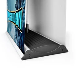 POSEIDON® Double Sided Outdoor Roller Banner 28 POSEIDON® Double Sided Outdoor Roller Banner -XL Displays POSEIDON Outdoor Banner Retractable Double Sided