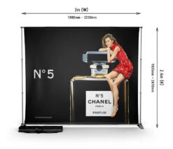 Pegasus 3m Fabric Media Wall -XL Displays Pegasus20Fabric20Tension20Banner20Backdrop20Large20320Metre20With20Bag20XL20Displays20UK