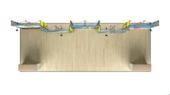 8m Tension Fabric Back Wall Exhibition Stand 15 8m Tension Fabric Back Wall Exhibition Stand -XL Displays Plan View Of 8m Conference Display Stands