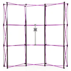 3x3 Pop Up Exhibition Stand With TV Mount -XL Displays Pop Up Stand Monitor Bracket 1