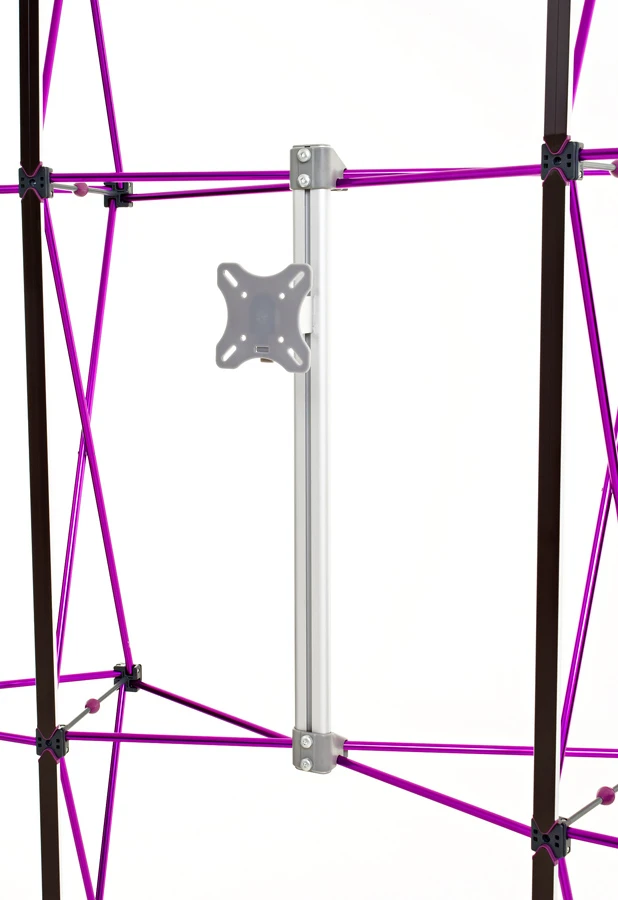 3x2 Pop Up Stand With TV Mount - Image 4