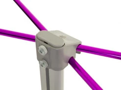 3x4 Pop Up Stand With AV Bracket -XL Displays Pop Up Stand TV Bracket Attached to 3x3 Pop Up Stand 2