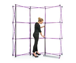 3x1 Pop Up Stand Including Frame Graphics Portable Carry Case And Spotlight -XL Displays Pop20Up20Display20Stands Setting20Up20a20Popup20Exhibition20Stand20Frame20 20Graphics20 20Mag20Bars 4