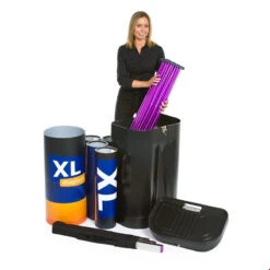 3x3 Pop Up Display Stand Kit -XL Displays Pop Up Display Stands Ultima Evolution Quick Exhibition Standard Bundle 3