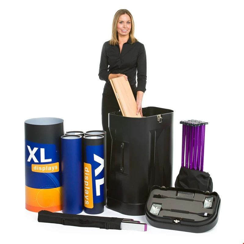 5m X 2m Linked L-Shaped Pop Up Exhibition Stand - Image 8