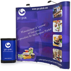 3x3 Pop Up Stand Including Frame Graphics Portable Carry Case And Spotlights -XL Displays Pop Up Display Stands XLDisplays UK 28026 zoom