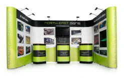 Pop Up Stand Monitor Bracket 18 Pop Up Stand Monitor Bracket -XL Displays Pop Up Exhibition Stands Linked Pop Up Stands VESA Monitor arm and Display Shelf 87922 zoom