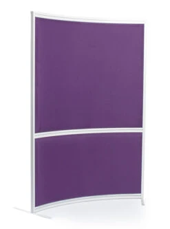 Premium Acoustic Office Meeting Booth -XL Displays Premium Acoustic Curved Office Screen 1