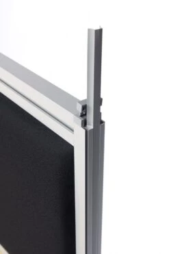 Premium Acoustic Office Screen Meeting Pod -XL Displays Premium Acoustic Desk Screen Edge Finishing Strip 2