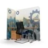 Free Standing Office Partitions -XL Displays Printed Office Screen Partitions KIT1 a