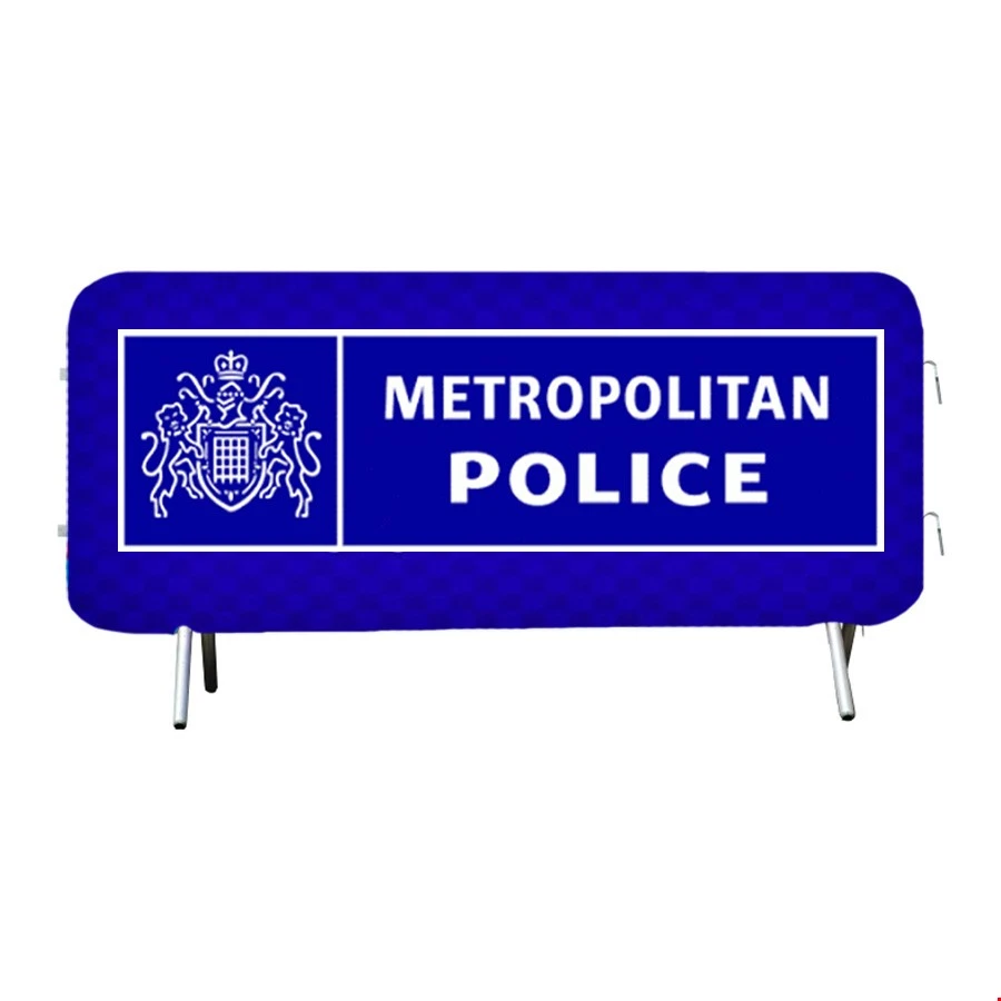 Crowd Barrier Printed Graphic 3 Crowd Barrier Printed Graphic