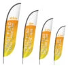 Crest Flag Banner And Pole Only -XL Displays Promotional Crest Flags Range 41931 zoom