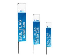 Sail Flags And Pole Only