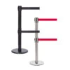QueuePro Dual Retractable Queue Barriers -XL Displays QueuePro Dual Retractable Queue Barriers