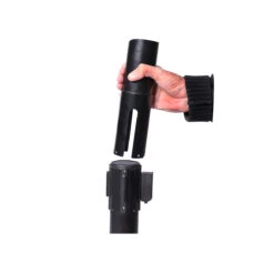 QueuePro Dual Retractable Queue Barriers -XL Displays QueuePro Dual Retractable Queue Barriers Twin Lower Cassette Removal Step 2