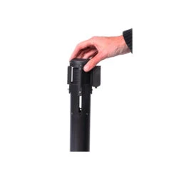 QueuePro Dual Retractable Queue Barriers -XL Displays QueuePro Dual Retractable Queue Barriers Twin Lower Cassette Removal Step 3