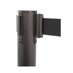Retractable Stanchion Barrier 8 Retractable Stanchion Barrier -XL Displays Retractable Stanchion Barrie Black Webbing