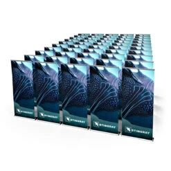 STINGRAY® Roller Banner Exhibition Bundle Packs 20 STINGRAY® Roller Banner Exhibition Bundle Packs -XL Displays STINGRAY Pop Up Banner Exhibition Stand Bundle 50 Pack
