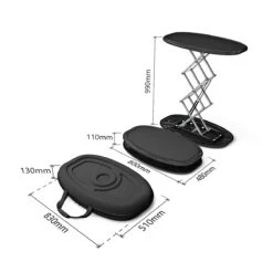 SURGE® Automatic Pop Up Counter -XL Displays SURGE Automatic Pop Up Counter Size Dimensions