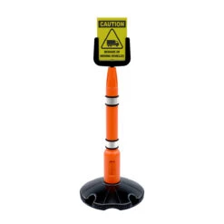 Skipper™ Barriers A4 Sign Holder -XL Displays Skipper Barriers A4 Sign Holder With Post Base And Post Cap