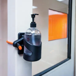 Skipper™ Barriers Sanitiser Holder -XL Displays Skipper Barriers Sanitiser Holder With Wrap Around Cord