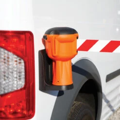 Skipper™ Wall Barrier Support Brackets -XL Displays Skipper Magnetic Wall Barrier Support Brackets Attach To Vehicles