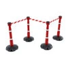 Skipper™ Portable Safety Barrier Kit 27m 2 Skipper™ Portable Safety Barrier Kit 27m -XL Displays Skipper Portable Safety Barrier Kit 27m Red Posts And Red White Fabric Tape