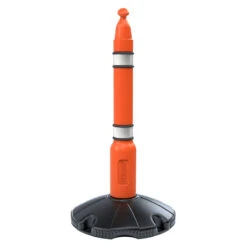 Skipper™ Retractable Barrier Post And Base System 15 Skipper™ Retractable Barrier Post And Base System -XL Displays Skipper Retractable Barrier Post And Base System Orange
