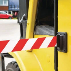 Skipper™ Retracting Barrier Wall Receivers -XL Displays Skipper Retracting Barrier Magnetic Wall Receivers Can Attach To Vehicles