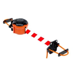 Skipper™ Wall Mounted Retractable Barrier Kit 9m 13 Skipper™ Wall Mounted Retractable Barrier Kit 9m -XL Displays Skipper Wall Mounted Retractable Barrier Kit 9m Red And White Tape Magneitc Receiver With Cord
