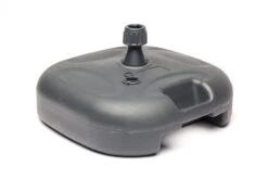 Crest Flag Banner And Pole Only -XL Displays Small Water Base For Custom Printed Flags 10197 zoom