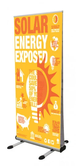 Thunder Double Sided Outdoor Banner Stand