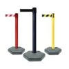 Tensabarrier® Outdoor Retractable Barrier Post -XL Displays Tensabarrier Outdoor Retractable Barrier All Posts Mixed Webbing