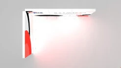 ILLUMiGO Lightbox Exhibition Stand 3x2 Corner -XL Displays Top View Of illumiGO L Shaped Exhibition Stand Fabric Light Box