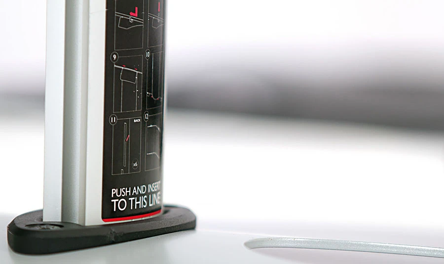 Twist 3 Panel Flexible Display Stand 7 Twist 3 Panel Flexible Display Stand - Image 5