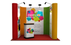U-Shaped Pop Up Stand 2m X 3m -XL Displays U Shaped Pop Up Stand 2x3 Front 71402 zoom
