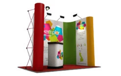 U-Shaped Pop Up Stand 2m X 3m -XL Displays U Shaped Pop Up Stand 2x3 Side 22693 zoom