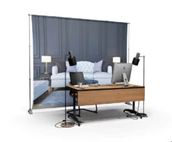 Video Conference Meeting Printed Backdrop 18 Video Conference Meeting Printed Backdrop -XL Displays Video Conference Call Meeting Printed Backdrop 3000 lounge