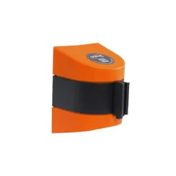 WallPro Wall Mounted Retracting Belt Barrier 17 WallPro Wall Mounted Retracting Belt Barrier -XL Displays Wallpro Wall Mounted Retracting Belt Barrier Orange Cassette
