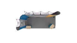 5m X 2m Exhibition Stand Backwall XL Jumbo Linked Pop Up Stand -XL Displays XL205m20x202m20Linked20Pop20Up20Display20Stand