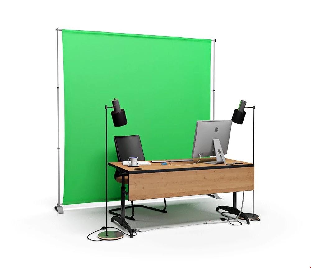 Video Conference Meeting Printed Backdrop 4 Video Conference Meeting Printed Backdrop - Image 2