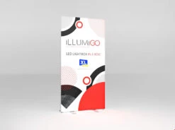 ILLUMiGO Portable Lightbox Display 3m Backwall -XL Displays illumiGO LED Lightbox Display Illuminated Fabric